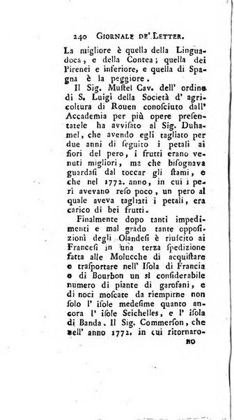 Giornale de'letterati