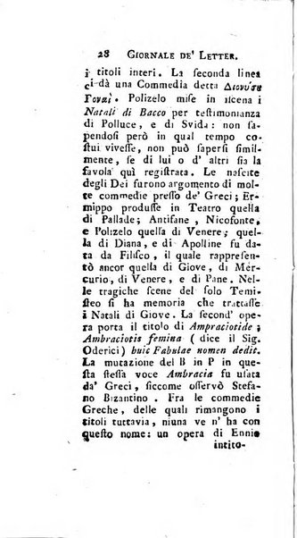 Giornale de'letterati