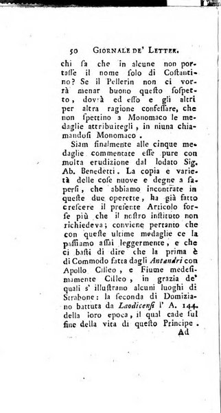 Giornale de'letterati