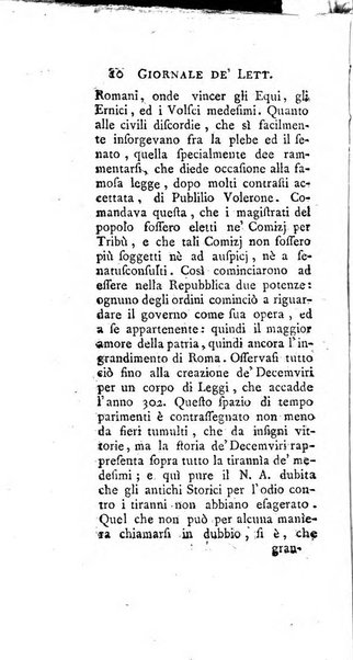 Giornale de'letterati