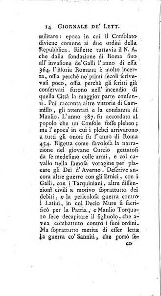 Giornale de'letterati