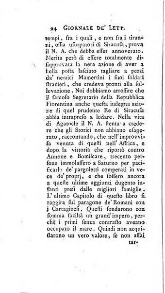 Giornale de'letterati