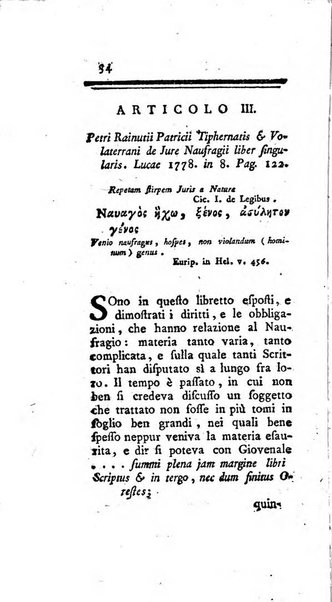 Giornale de'letterati