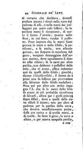 Giornale de'letterati