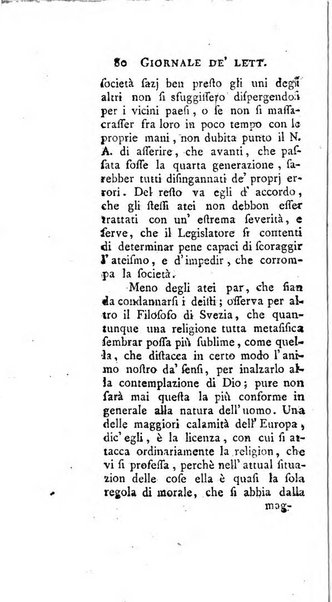 Giornale de'letterati