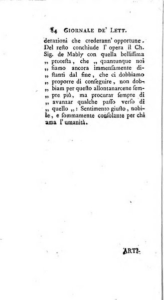 Giornale de'letterati