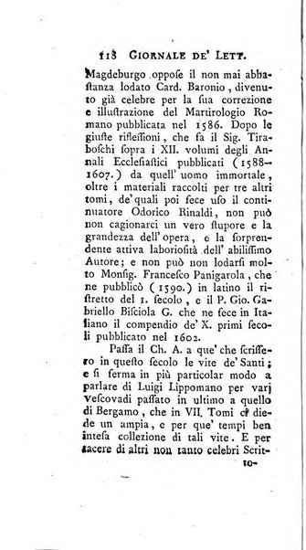 Giornale de'letterati