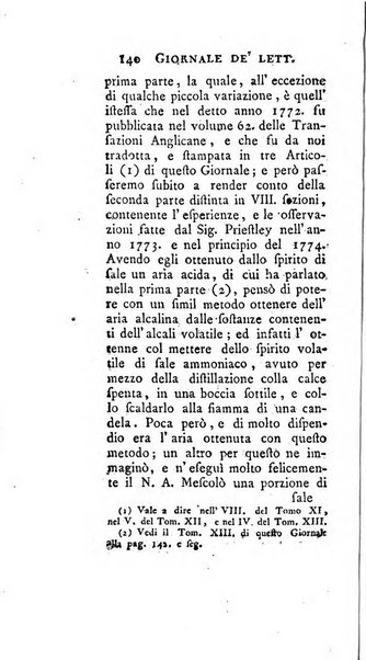 Giornale de'letterati