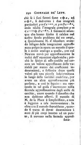 Giornale de'letterati