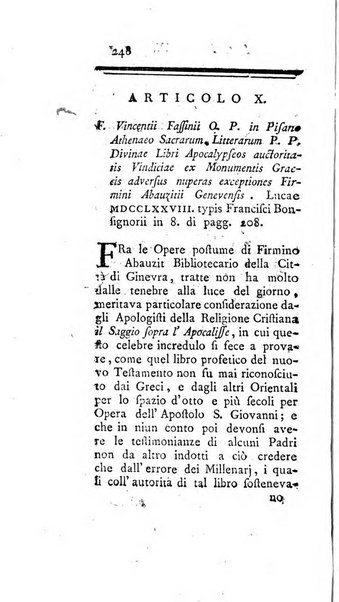 Giornale de'letterati