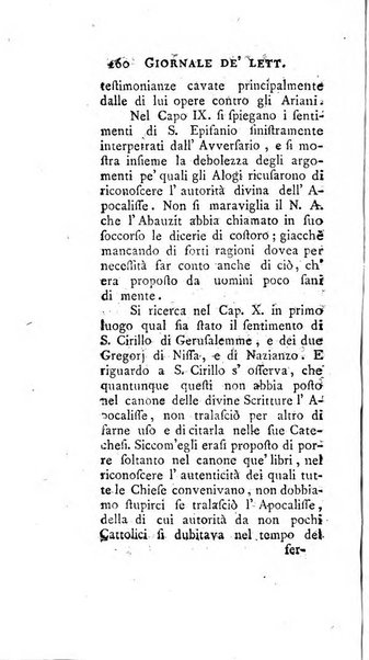 Giornale de'letterati