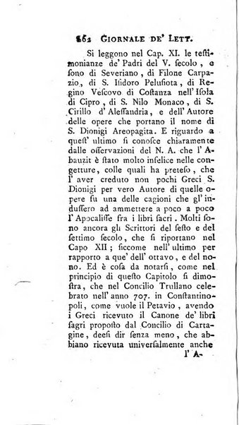 Giornale de'letterati