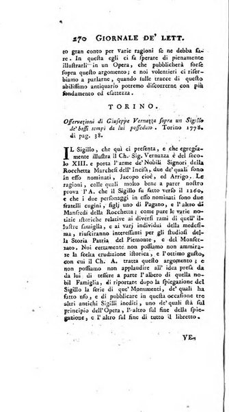 Giornale de'letterati