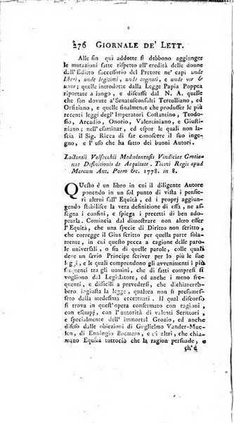 Giornale de'letterati