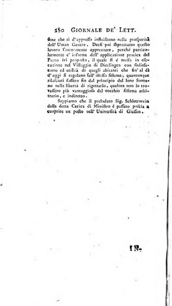 Giornale de'letterati