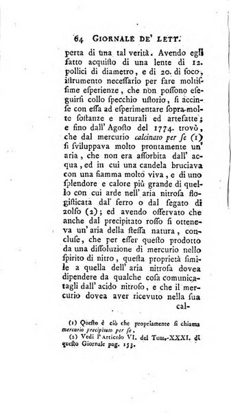 Giornale de'letterati