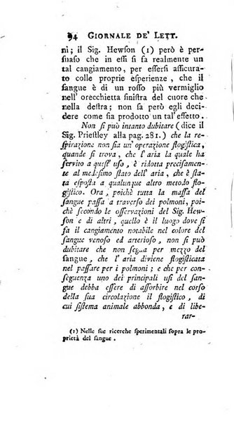 Giornale de'letterati