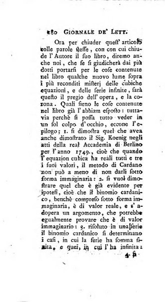 Giornale de'letterati