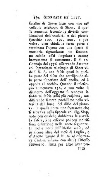 Giornale de'letterati