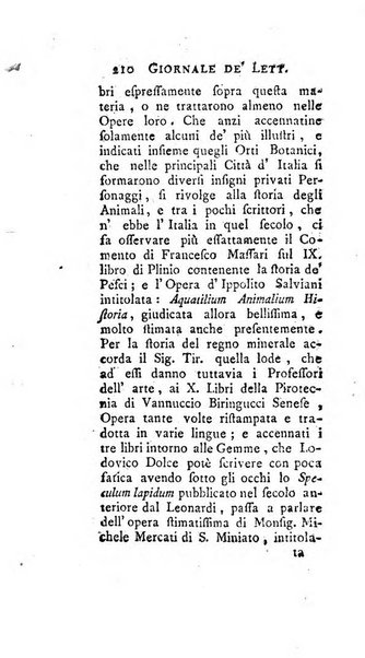 Giornale de'letterati