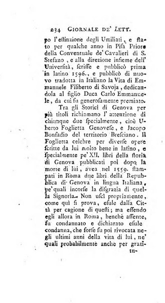 Giornale de'letterati