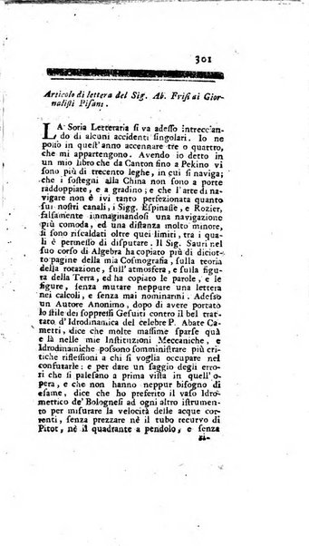 Giornale de'letterati