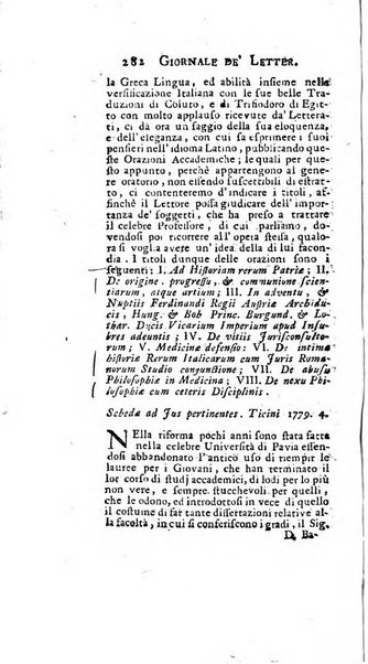 Giornale de'letterati