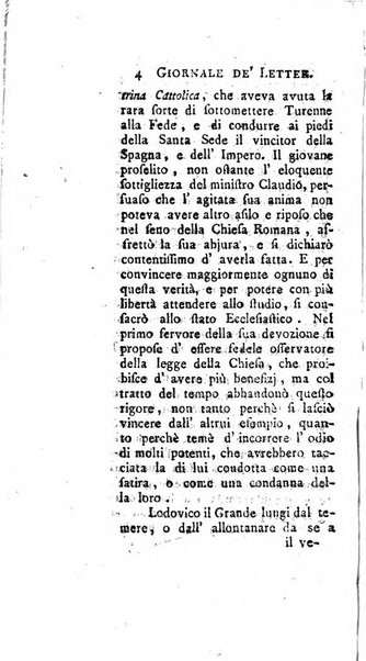 Giornale de'letterati