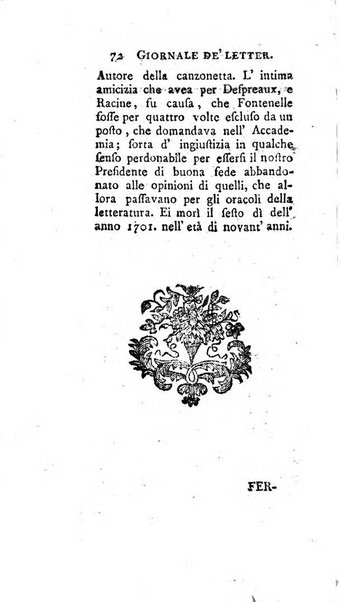 Giornale de'letterati