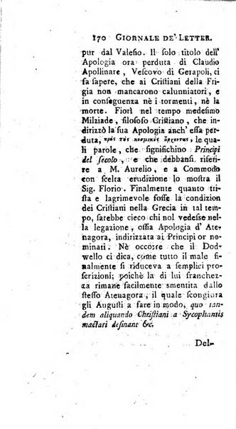 Giornale de'letterati