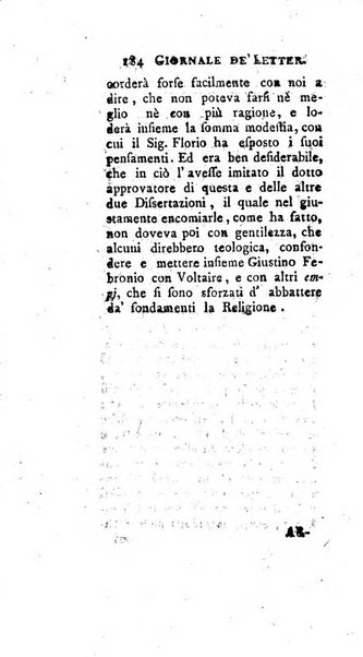 Giornale de'letterati