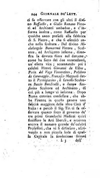 Giornale de'letterati