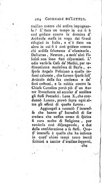 Giornale de'letterati