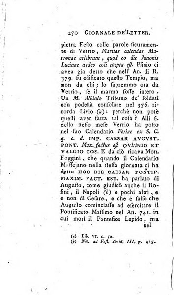 Giornale de'letterati