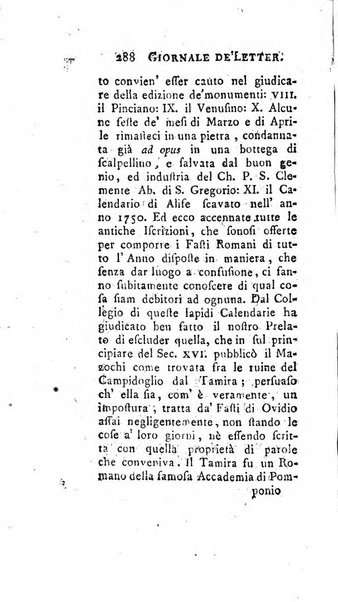 Giornale de'letterati