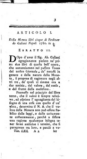 Giornale de'letterati