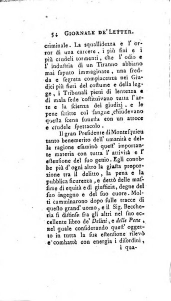 Giornale de'letterati