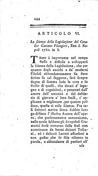 Giornale de'letterati