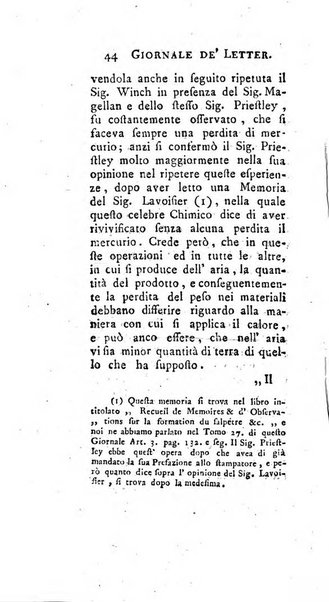 Giornale de'letterati