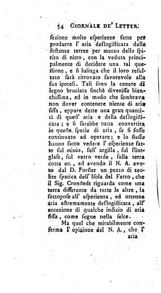 Giornale de'letterati