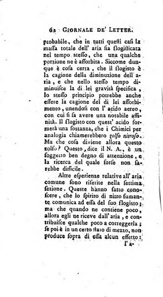 Giornale de'letterati