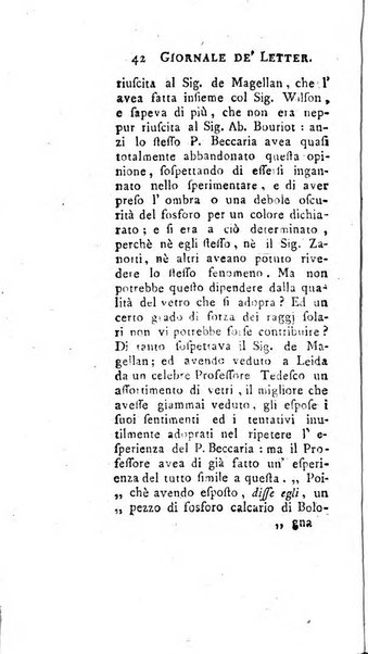 Giornale de'letterati