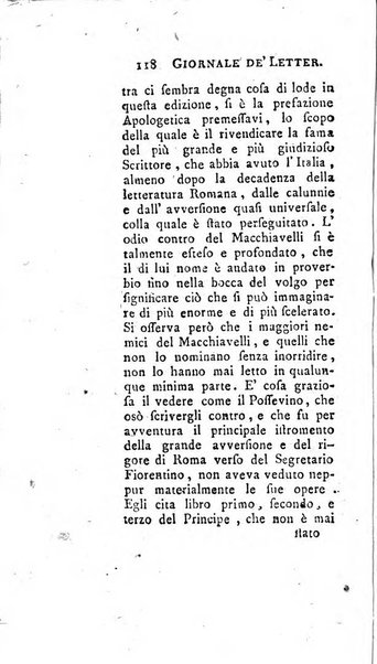 Giornale de'letterati