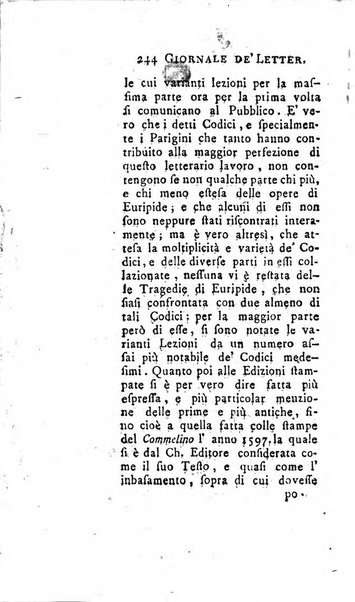 Giornale de'letterati