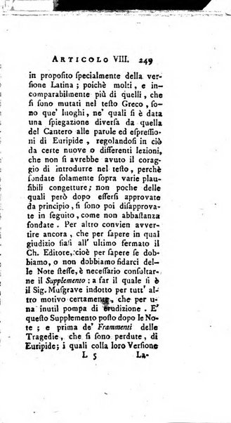 Giornale de'letterati