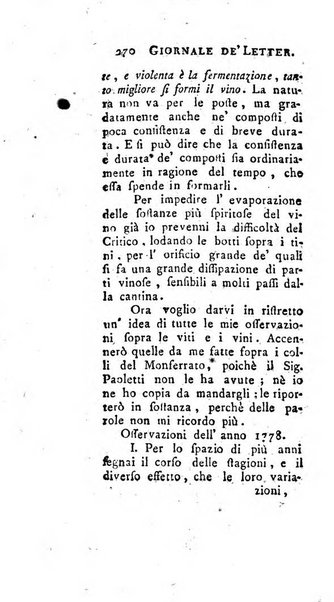 Giornale de'letterati