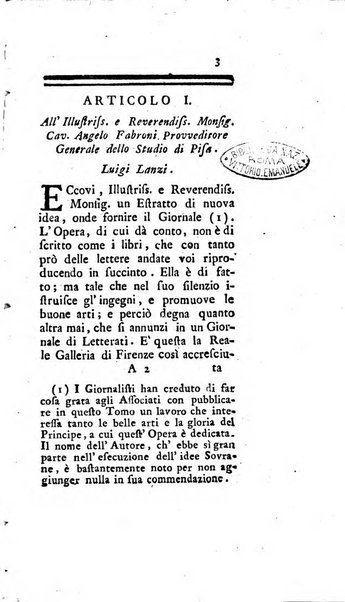 Giornale de'letterati