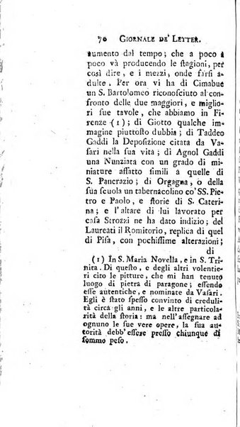 Giornale de'letterati