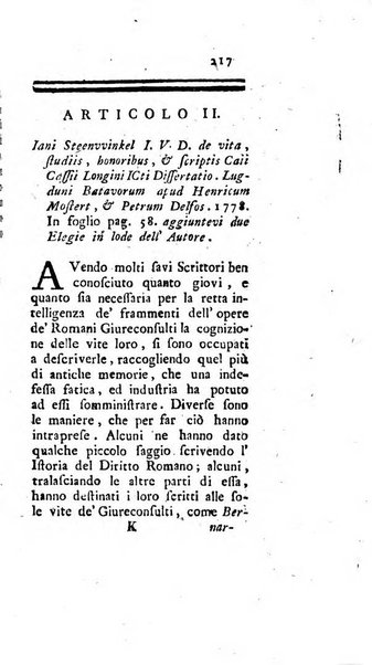 Giornale de'letterati