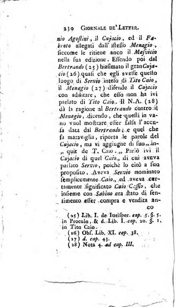 Giornale de'letterati